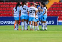 Gallos Femenil en busca de los primeros lugares de la tabla