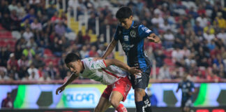 Querétaro cae en su visita ante Necaxa